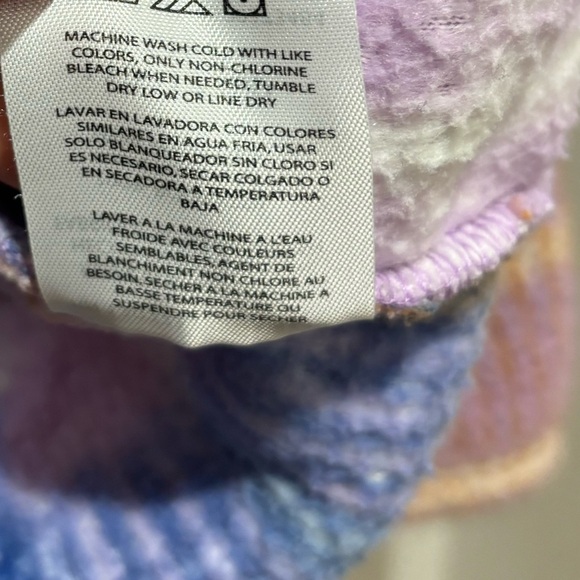 Wrangler Retro® Western Vintage Style Plaid Fleece Hoodie Women’s Small Fall - Picture 9 of 9